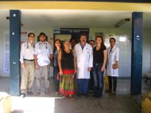 Meeting the medical and social services personnel at a public hospital in Recife, Brazil