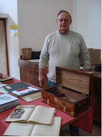 David Slingsby at the Cape Town Family History Society's 2009 Heritage Day Exhibition