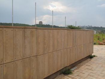 The Wall of Names at Freedom Park. Source: Jo-Anne Duggan