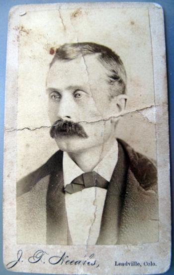 Photograph of William Cogeentaken in leadville, Ohio