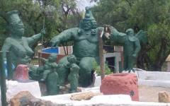 Sculpture in the Credo Mutwa Cultural Village, Soweto. Photo credit: www.joburg.org.za