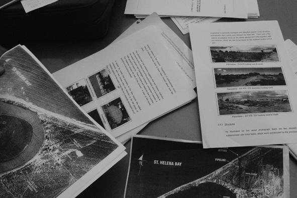 Documents on display at the celebration. Photograph credit: Brenton Maart