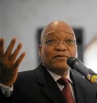 President Jacob Zuma in 2009