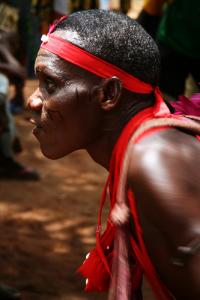 Dancer in Possotome, Benin