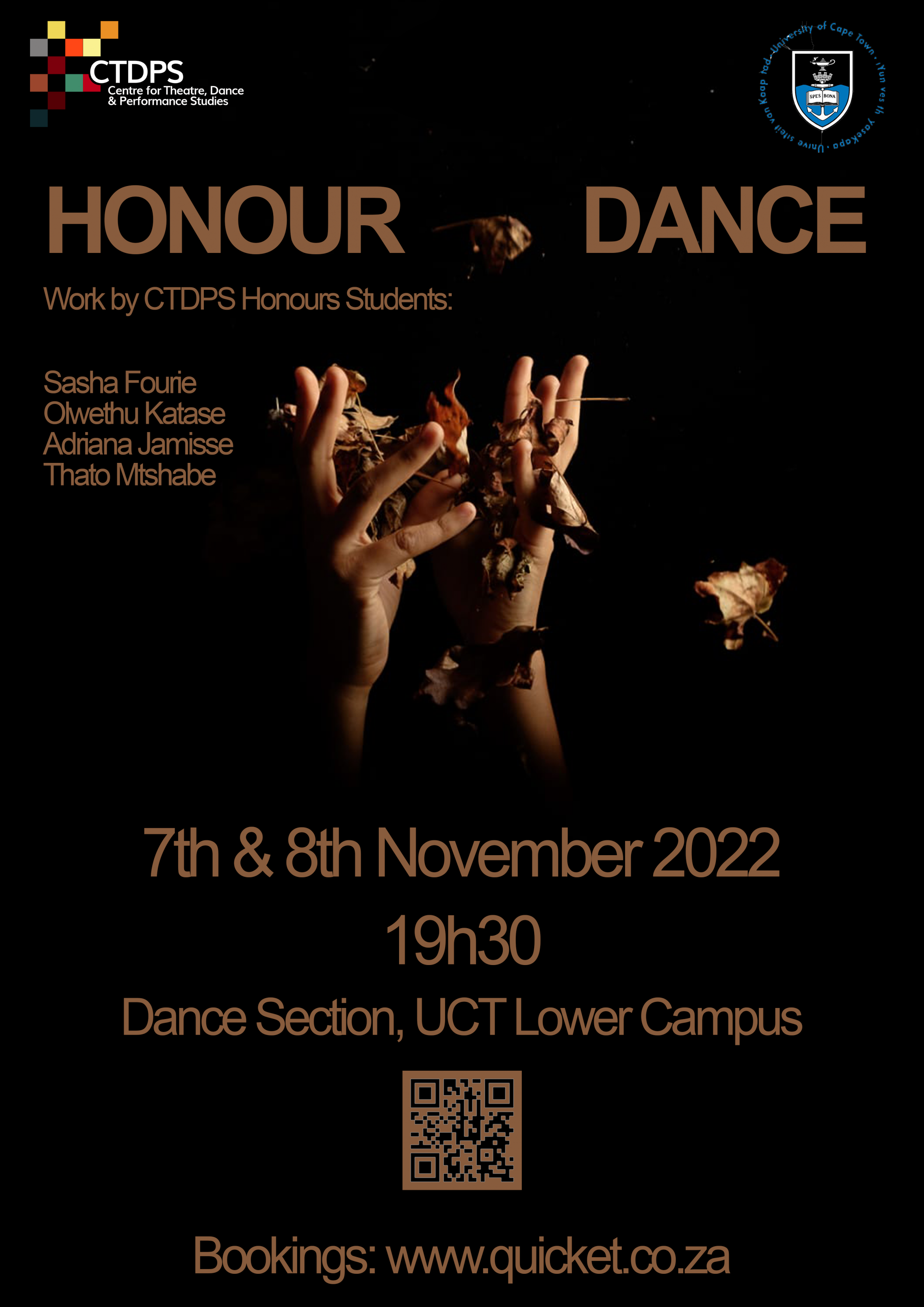 "Honour Dance" 2022 | Centre For Theatre, Dance & Performance Studies