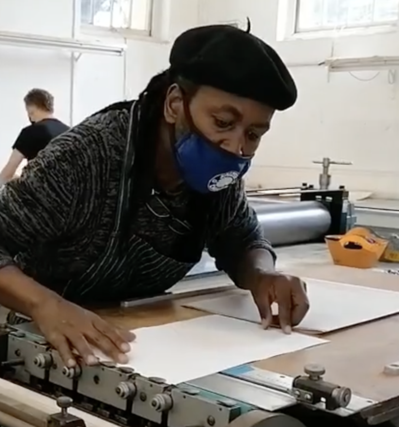 Teaching 2nd Year Relief Printing - 2022