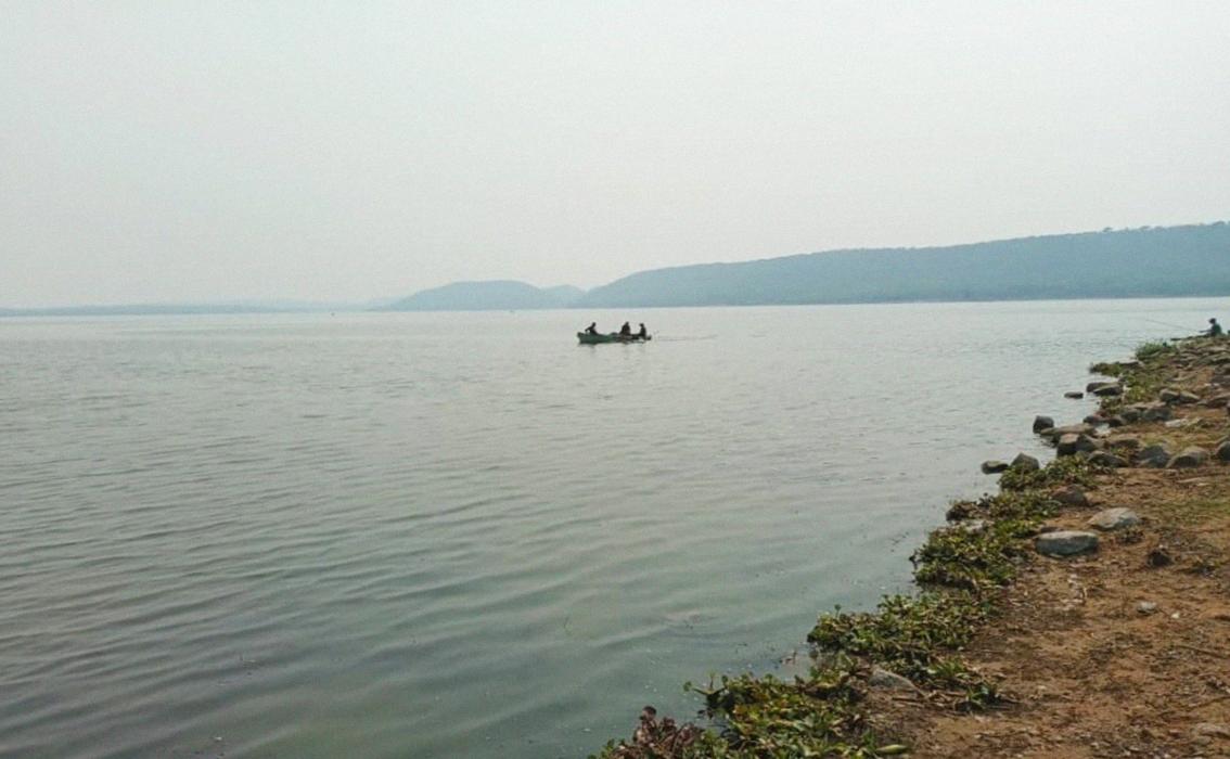 Fishermen on Lake Chivero, Zimbabwe