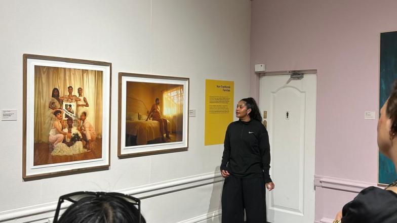 Looking at the artwork