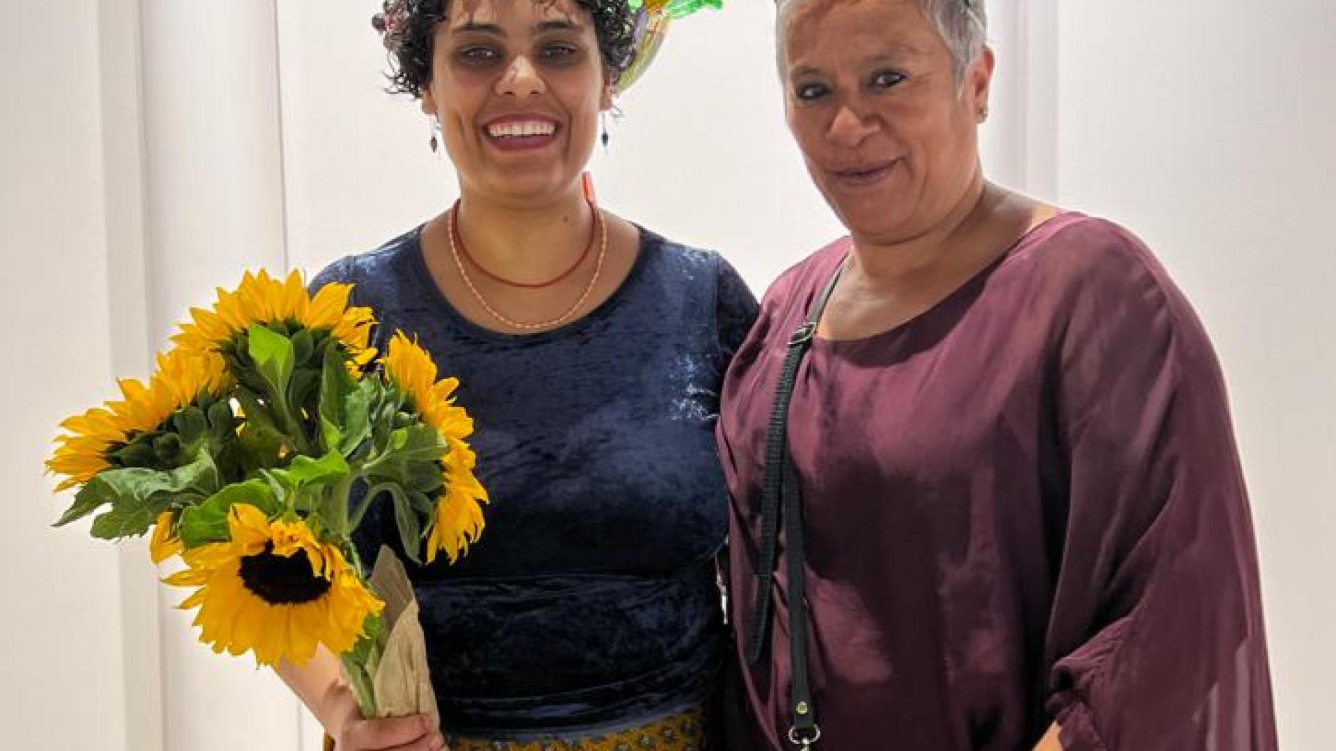 Stephane Huigen-Conradie and Berni Searle