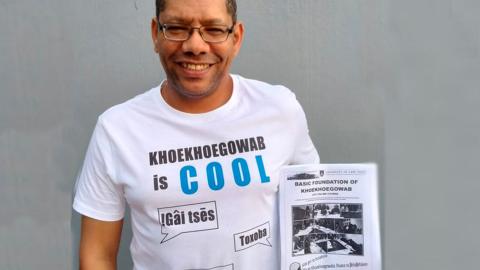 Glen Snyman, participant UCT Khoekhoegowab online course