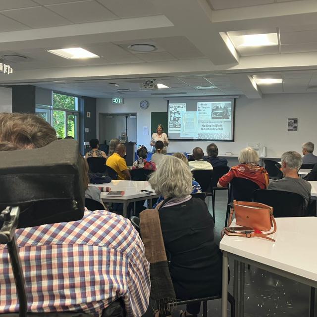 Cathy reflect on her contributions