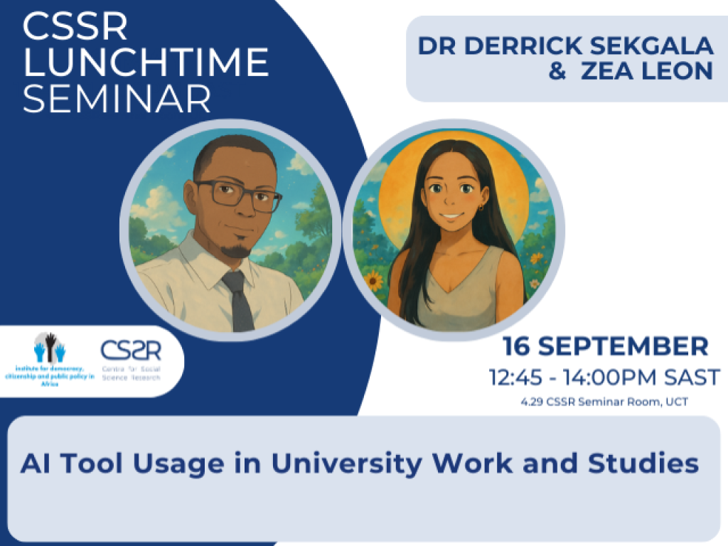 Dr Derrick  Sekgala and Ms Zea Leon