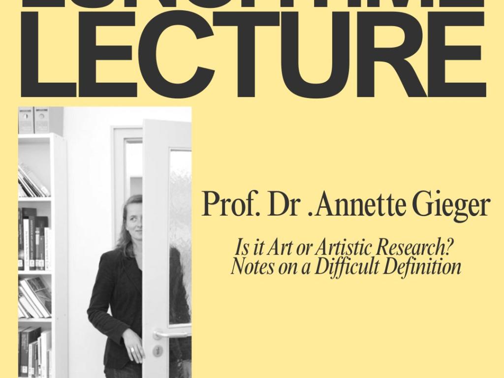 Lunchtime Lecture Annette Geiger