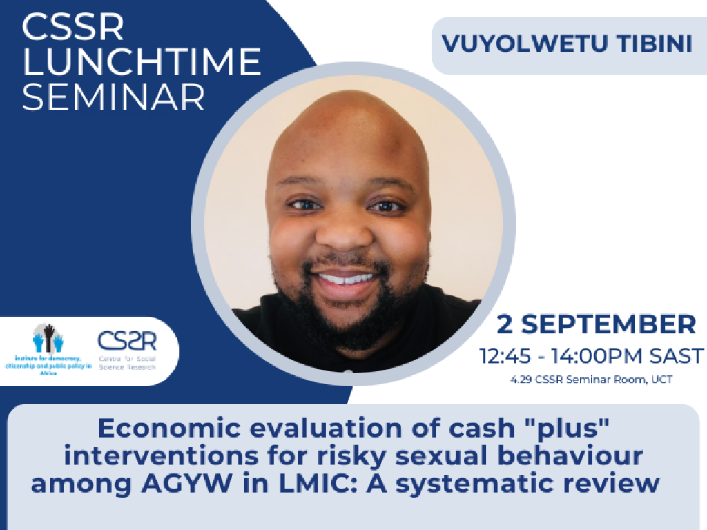 CSSR seminar, Vuyo